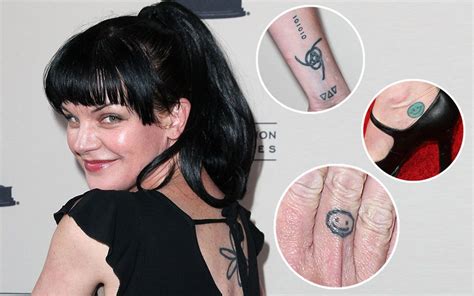 pauley perrette tattoos|Pauley Perrette